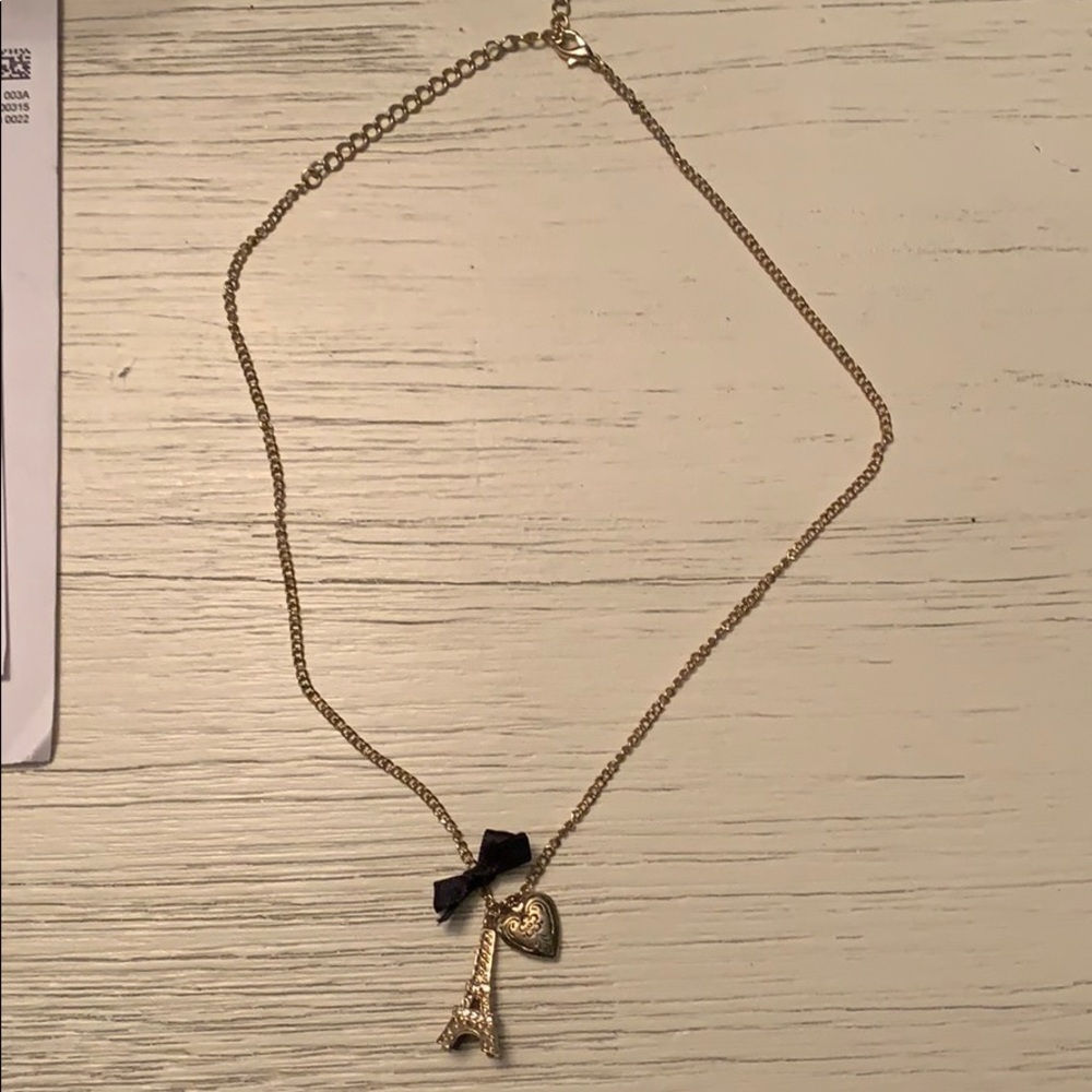Eiffel Tower necklace